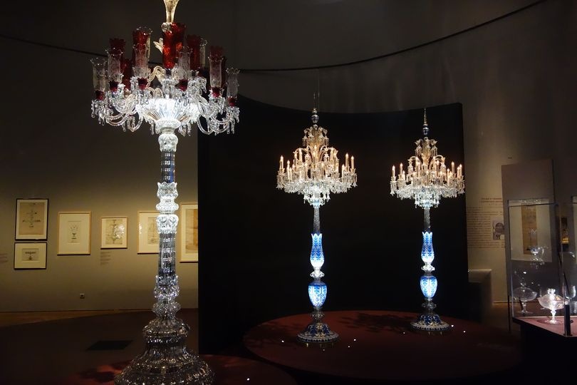 Bacarat - candelabres Verre Bacarat - candelabres